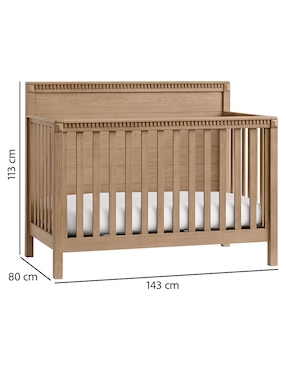 Cuna convertible a cama infantil Rory