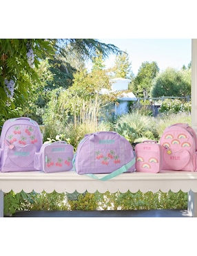 Mochila escolar Mackenzie SCL cherry bows para niña
