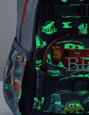 Mochila escolar Mackenzie Cars para niño
