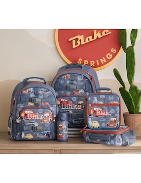 Mochila escolar Mackenzie Cars para niño