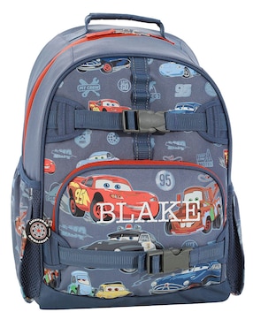 Mochila escolar Mackenzie Cars para niño