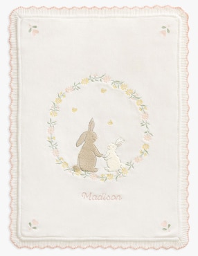 Cobija de tejido jacquard Riley Sheehey English Garden para niña