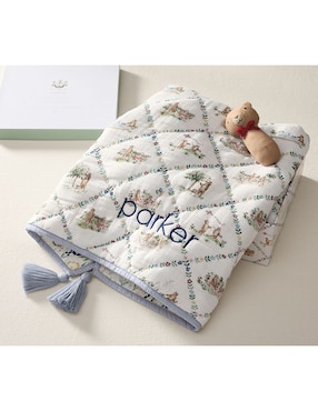 Set de regalo de manta y sonajero de oso Riley Sheehey Bear