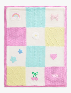 Cobija de tejido jacquard Stoney Clover Lane para niña