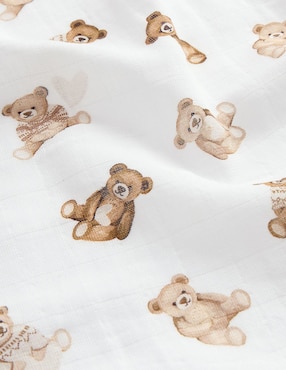 Set muselina Teddy Bear