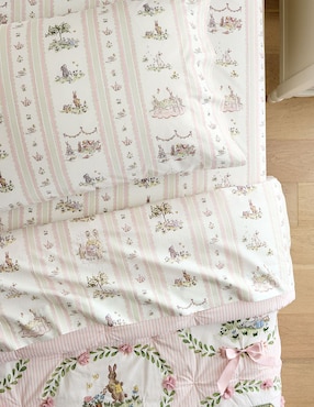 Imagen de producto Juego de sábanas de algodón 200 hilos Riley Sheehey English Garden