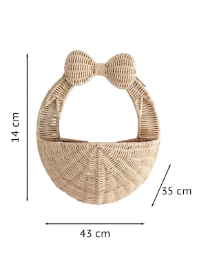 Repisa Rattan Bow