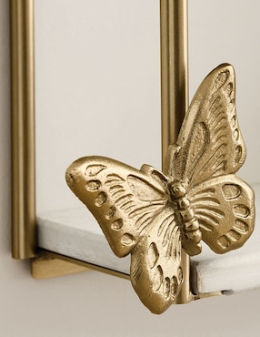 Repisa Gold Butterfly