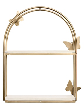 Repisa Gold Butterfly