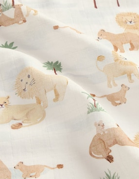 Set muselinas Lion Family Swaddl