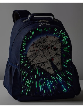 Mochila escolar star wars millennium falcon