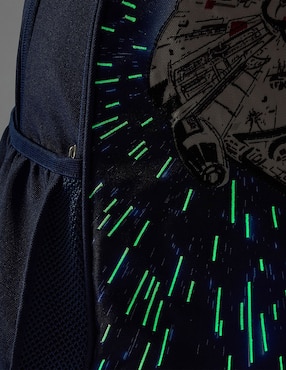 Mochila escolar star wars millennium falcon