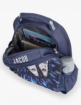 Mochila escolar star wars millennium falcon
