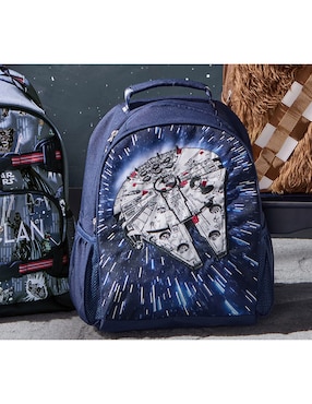Mochila escolar star wars millennium falcon