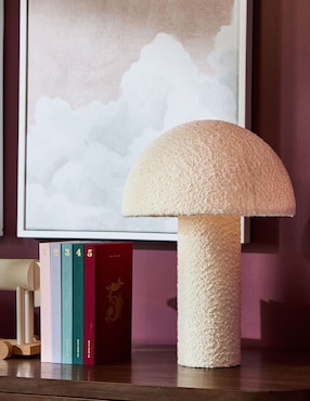 Lámpara de mesa led Bouclé