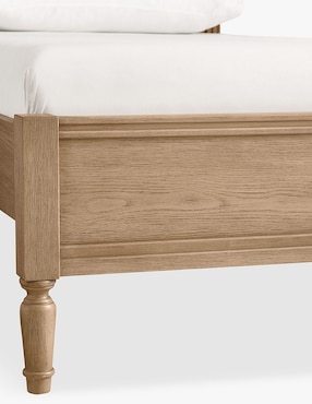 Cama Aubrey de madera individual