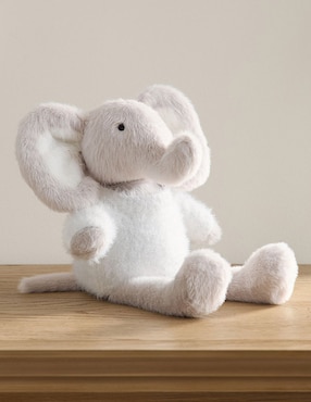 Peluche de elefante luxe baby de 21 cm