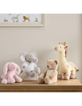Peluche de elefante luxe baby de 21 cm