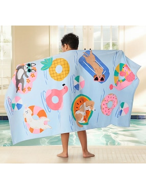 Toalla para baño Pool Dogs de algodón