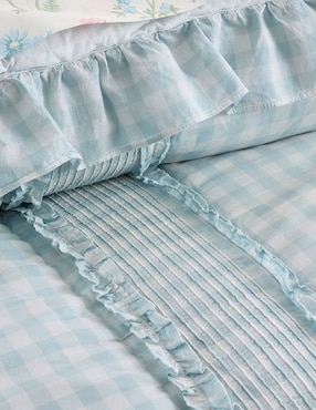 Edredón Gabriella Gingham Ruffle