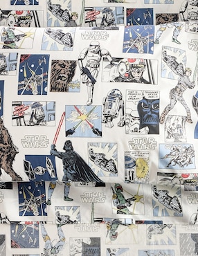 Juego de sábanas de algodón 200 hilos Star Wars Heritage