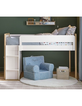 Cama Avery de madera individual
