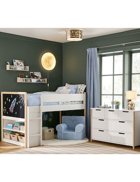 Cama Avery de madera individual
