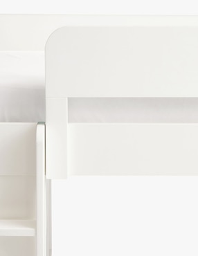 Cama Avery de madera individual