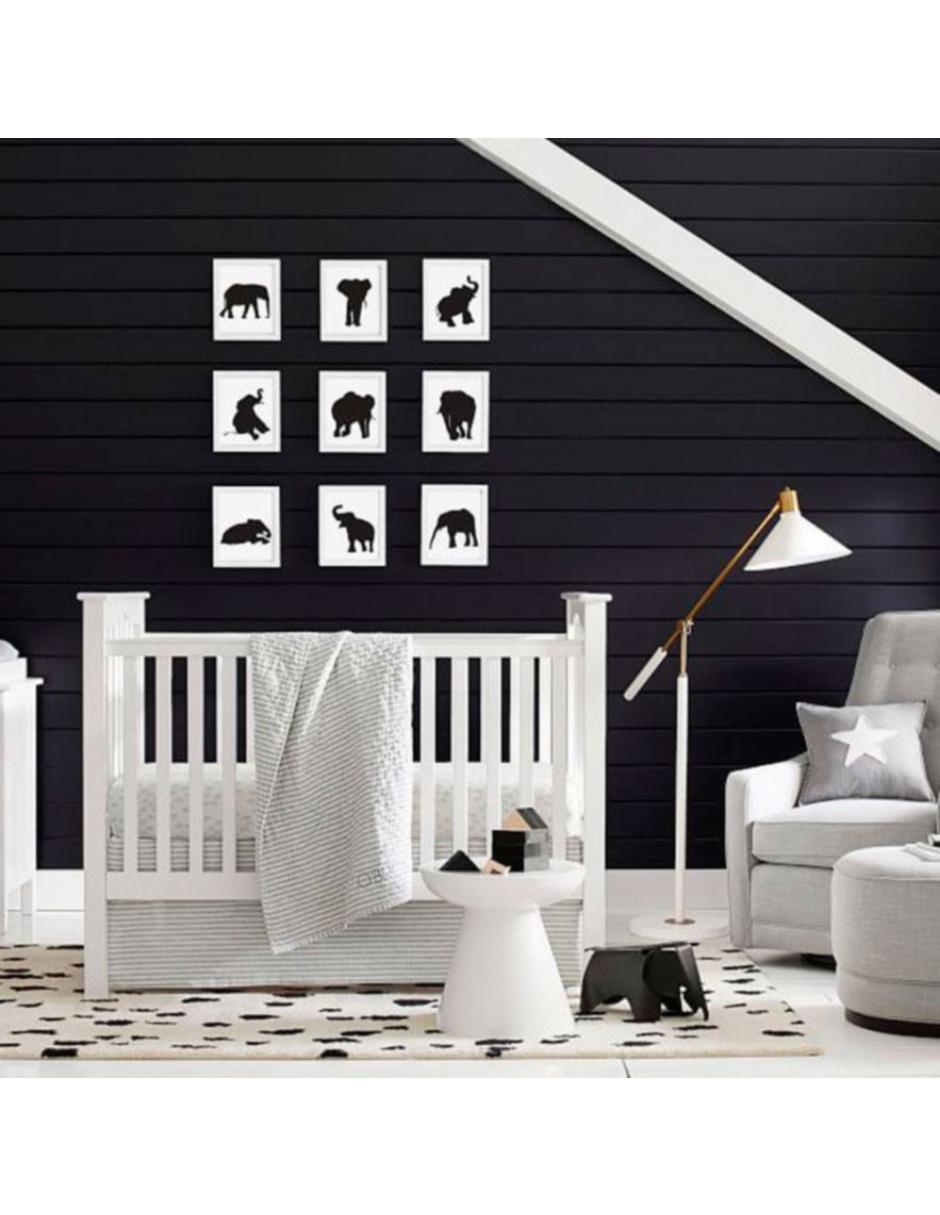 Cuna convertible a cama infantil Kendall 9