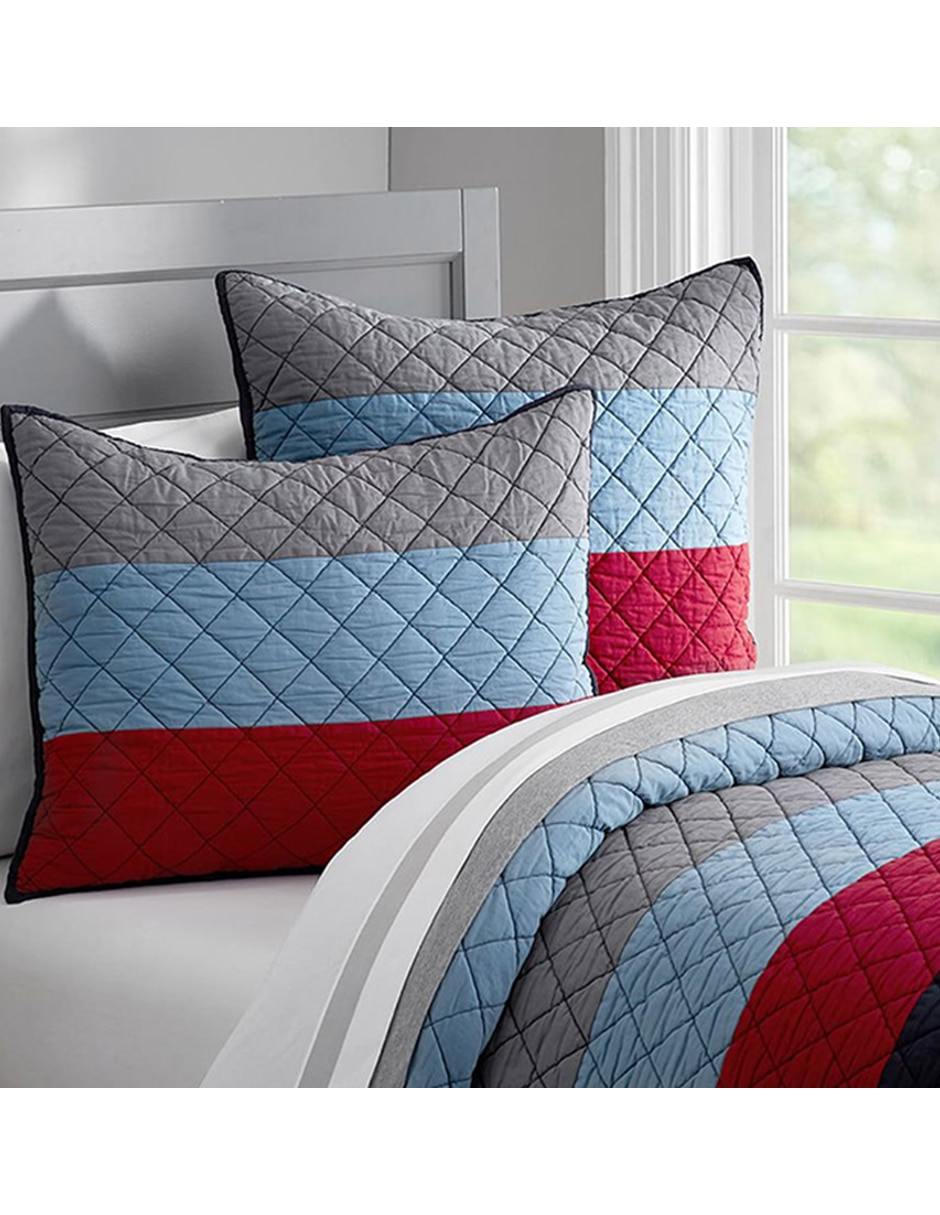 Funda para almohada Blocked Stripe 2