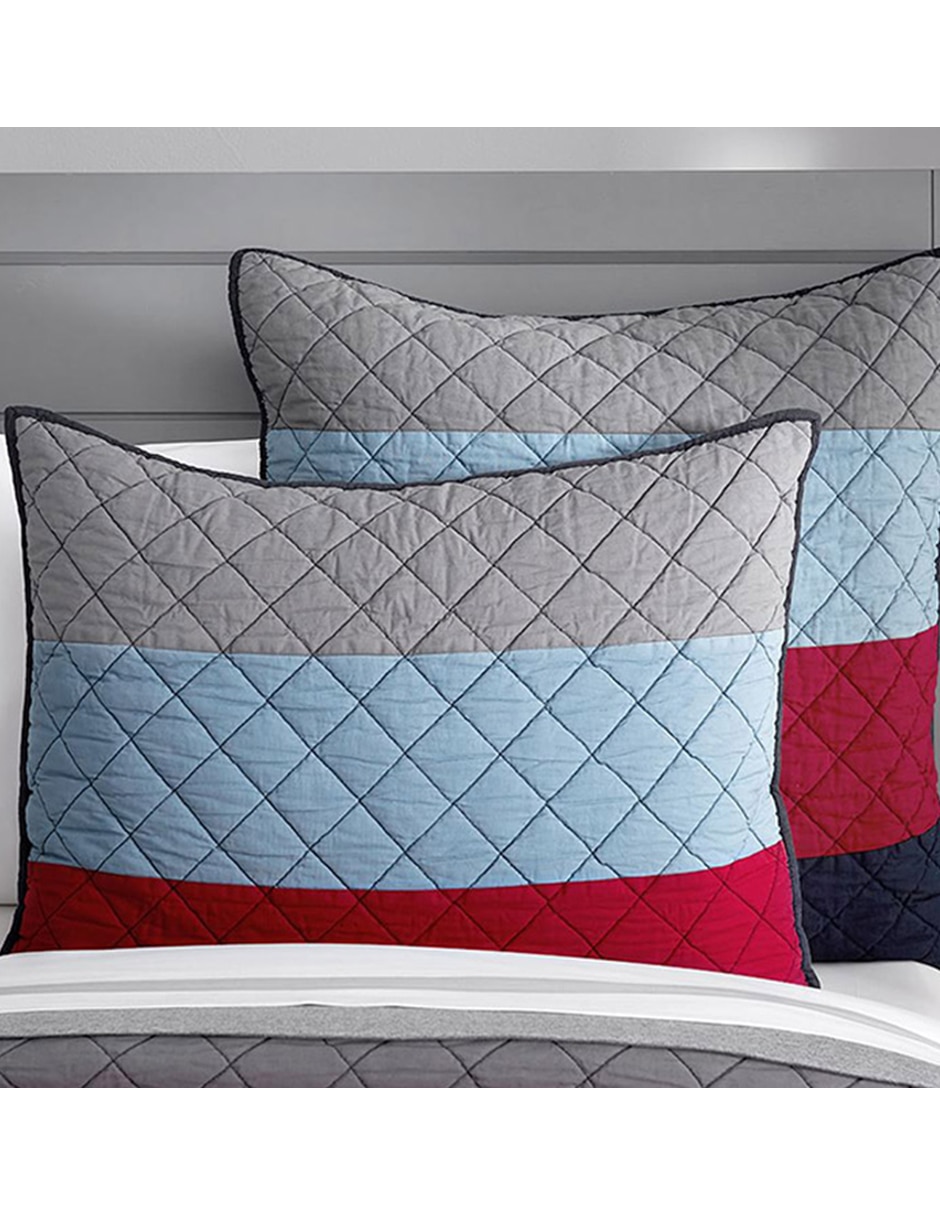 Funda para almohada Blocked Stripe 4