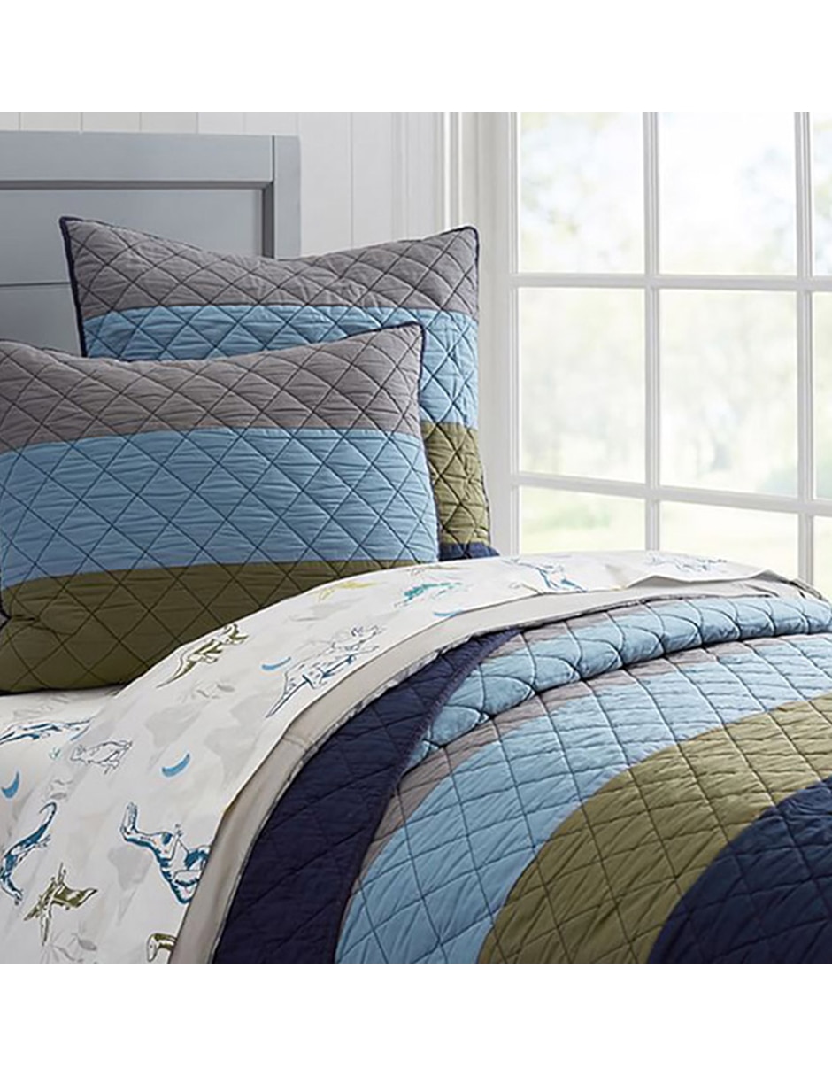 Funda para almohada Blocked Stripe 14