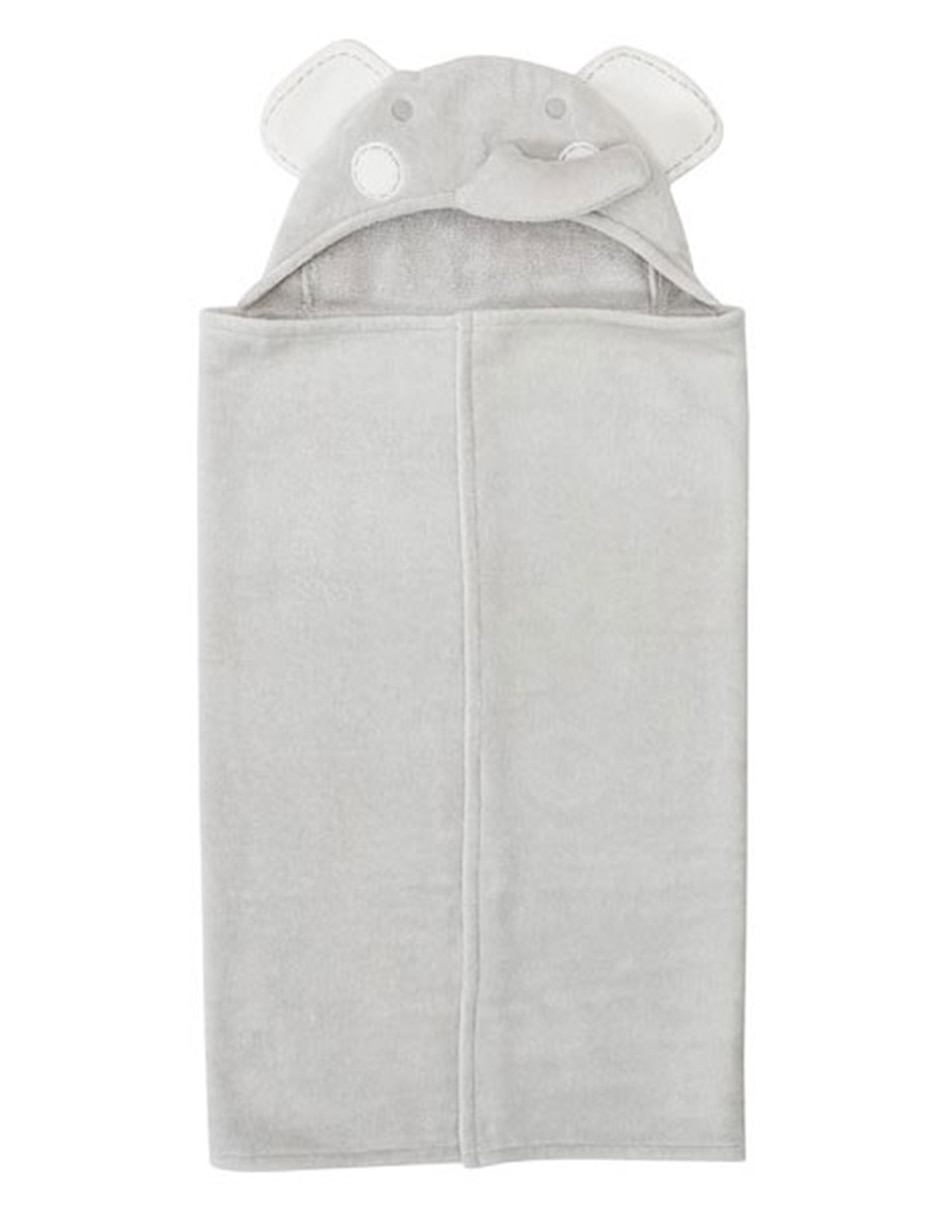 Toalla Elephant Baby Hooded de algodón Pottery Barn Kids