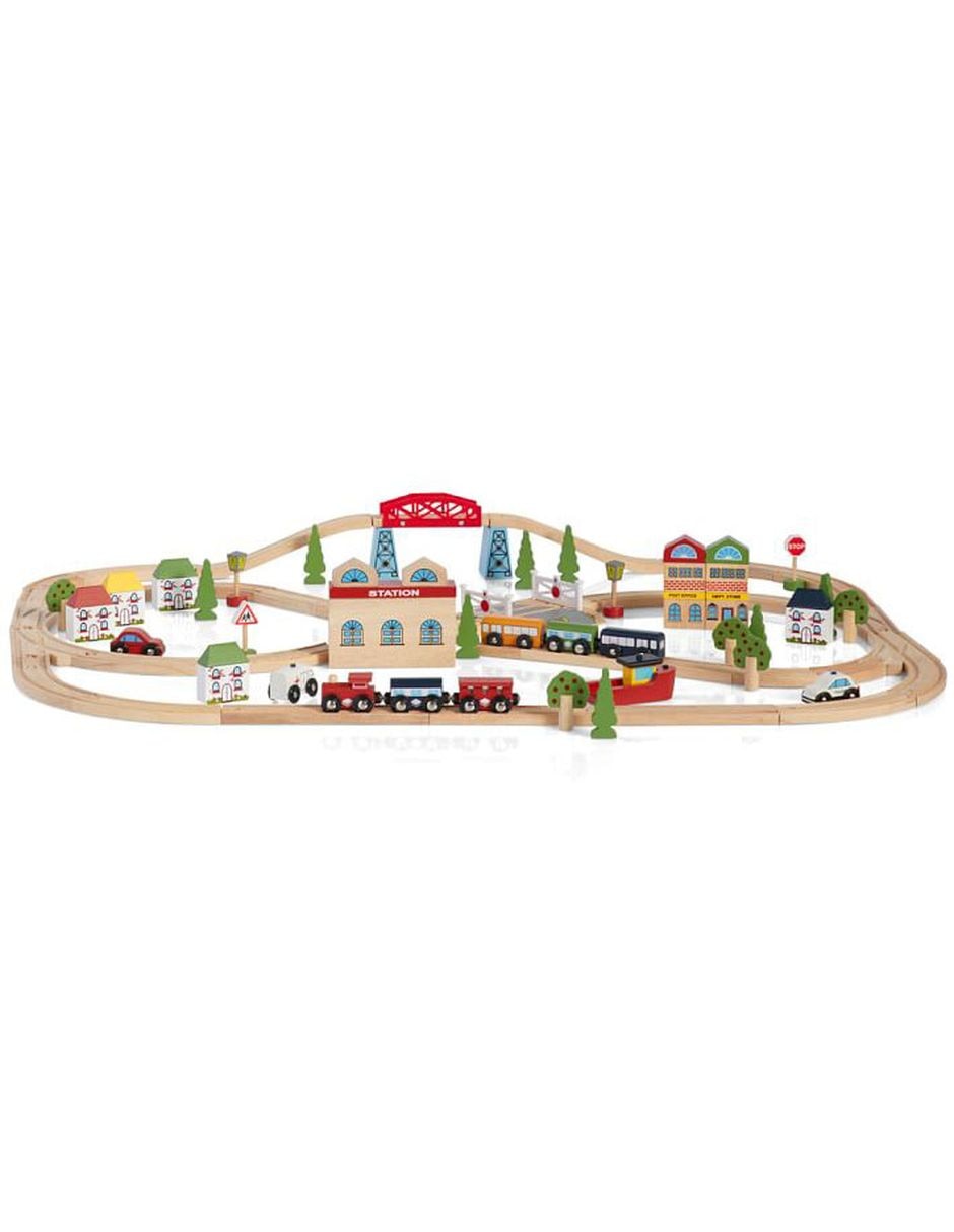Set estación de tren pista armable Town and Country Set estación de tren pista armable Town and Country