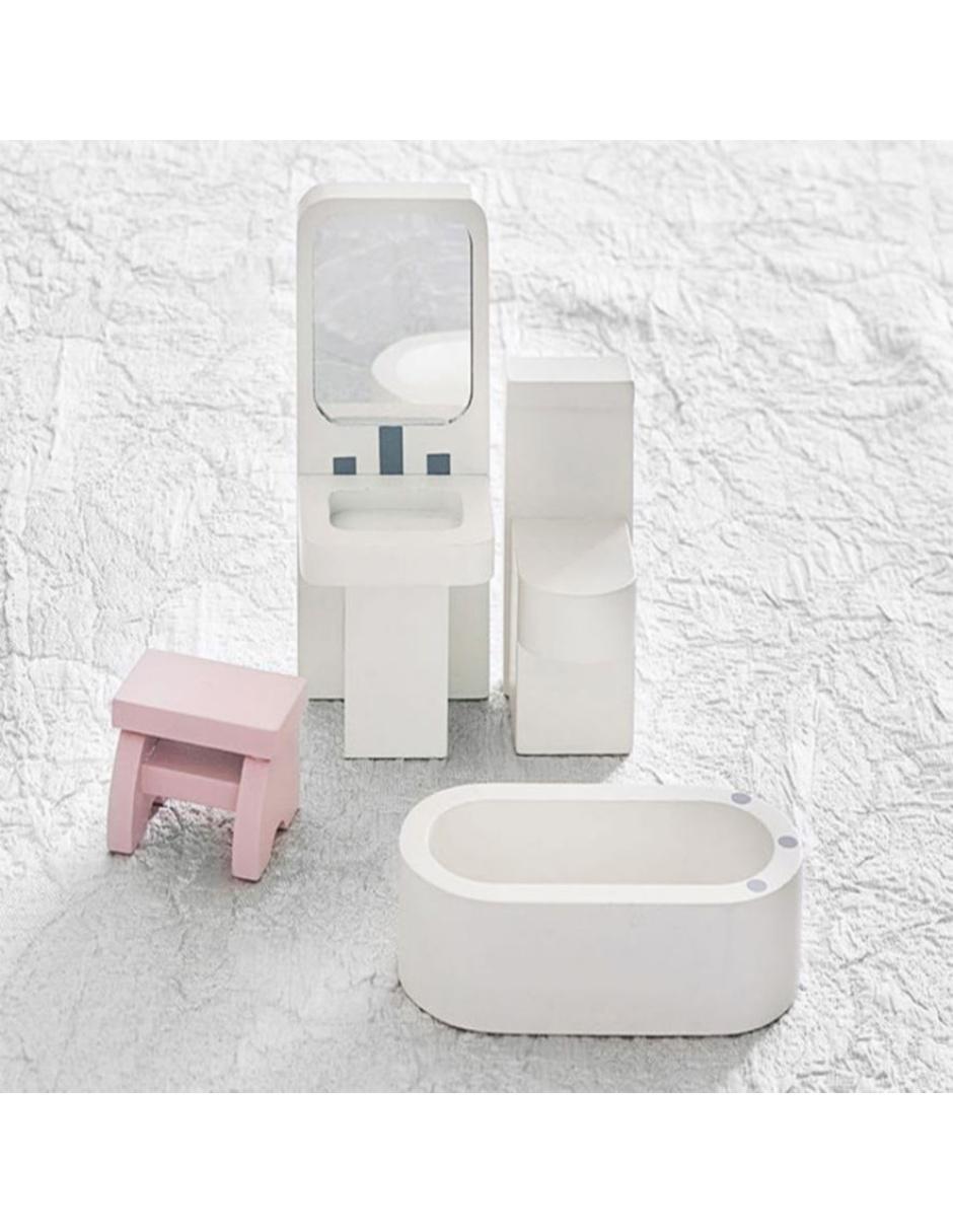 tina de baño para muñecas