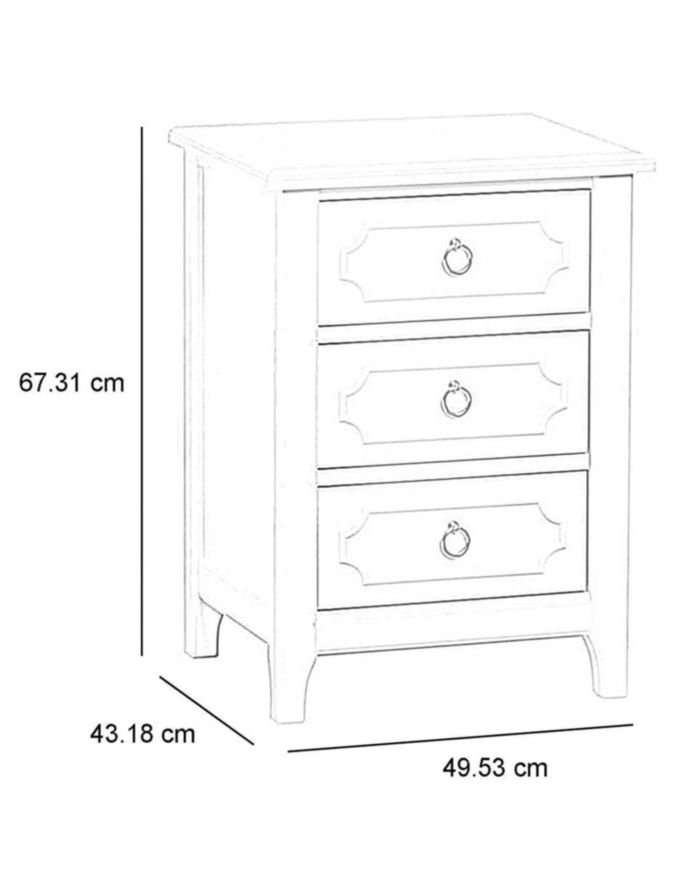 Buro Ava Regency de madera 14