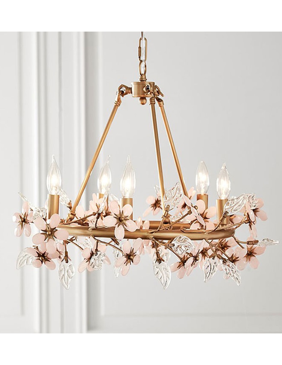 Candelabro de hierro Grace Flower