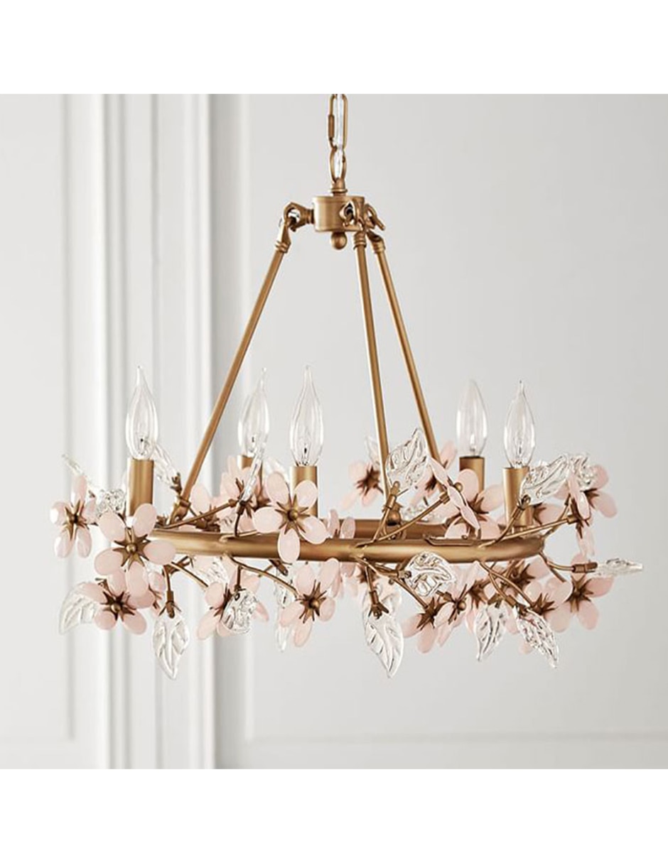 Candelabro de hierro Grace Flower 2