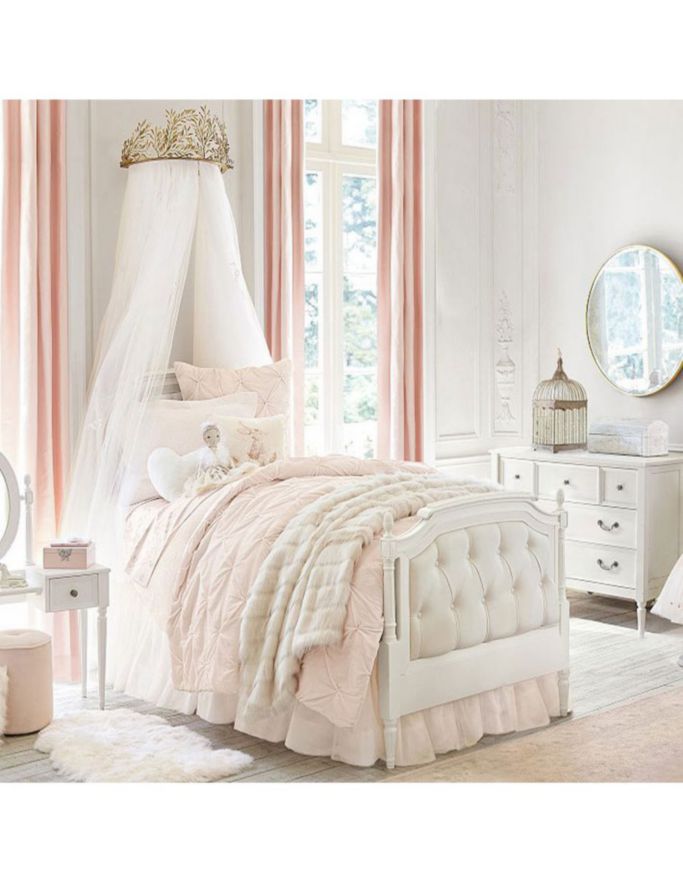 Cama Blythe de madera matrimonial 11