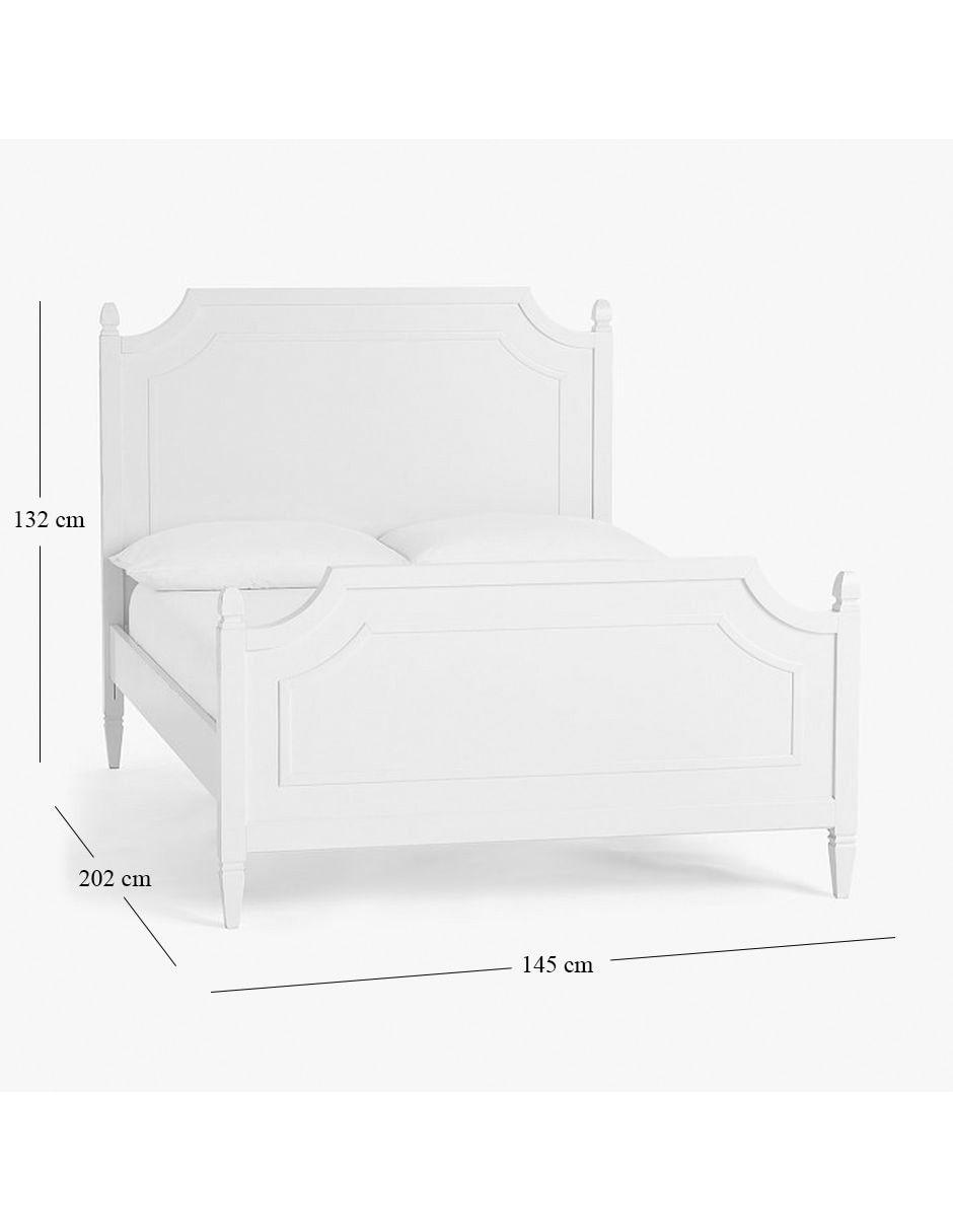 Cama Ava Regency de madera matrimonial 10