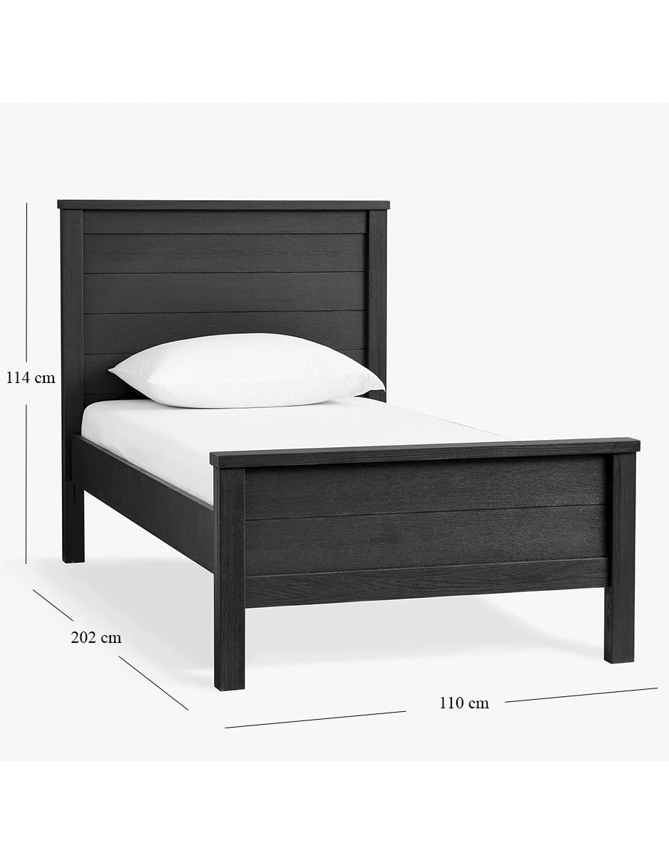 Cama Charlie de madera individual 11