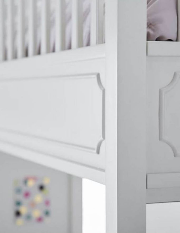Cama loft Ava Regency Stair de madera matrimonial 12