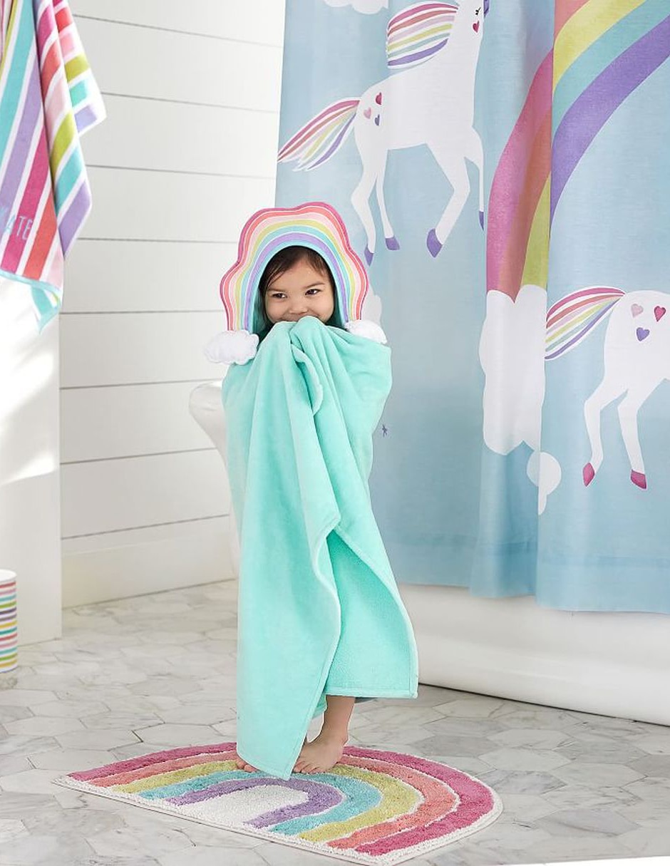 Tapete para baño Rainbow Shaped 4