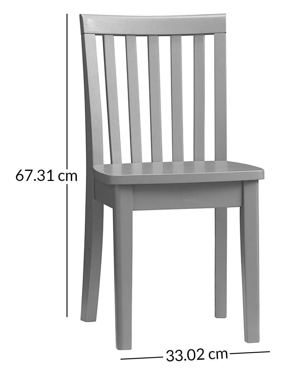 SILLA CAROLINA, INFANTIL, ROJO