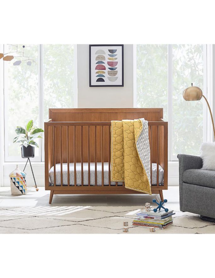 Cuna convertible a cama matrimonial Mid Century 2