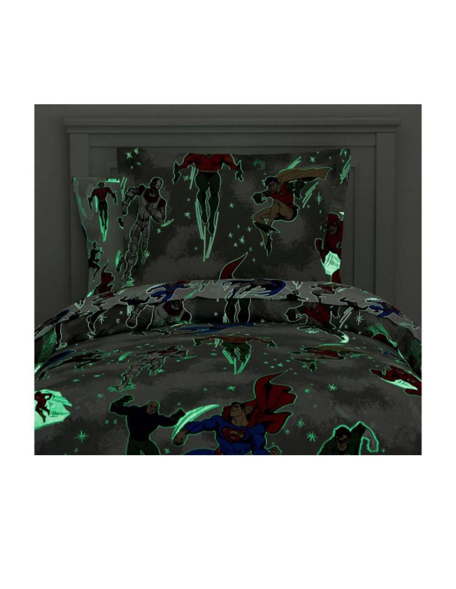 Funda duvet Justice League Glow in the Dark