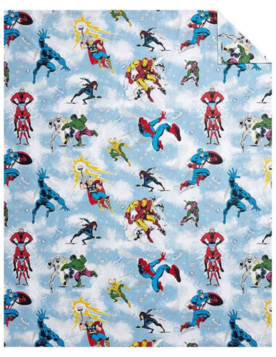 Duvet Marvel Glow in the Dark