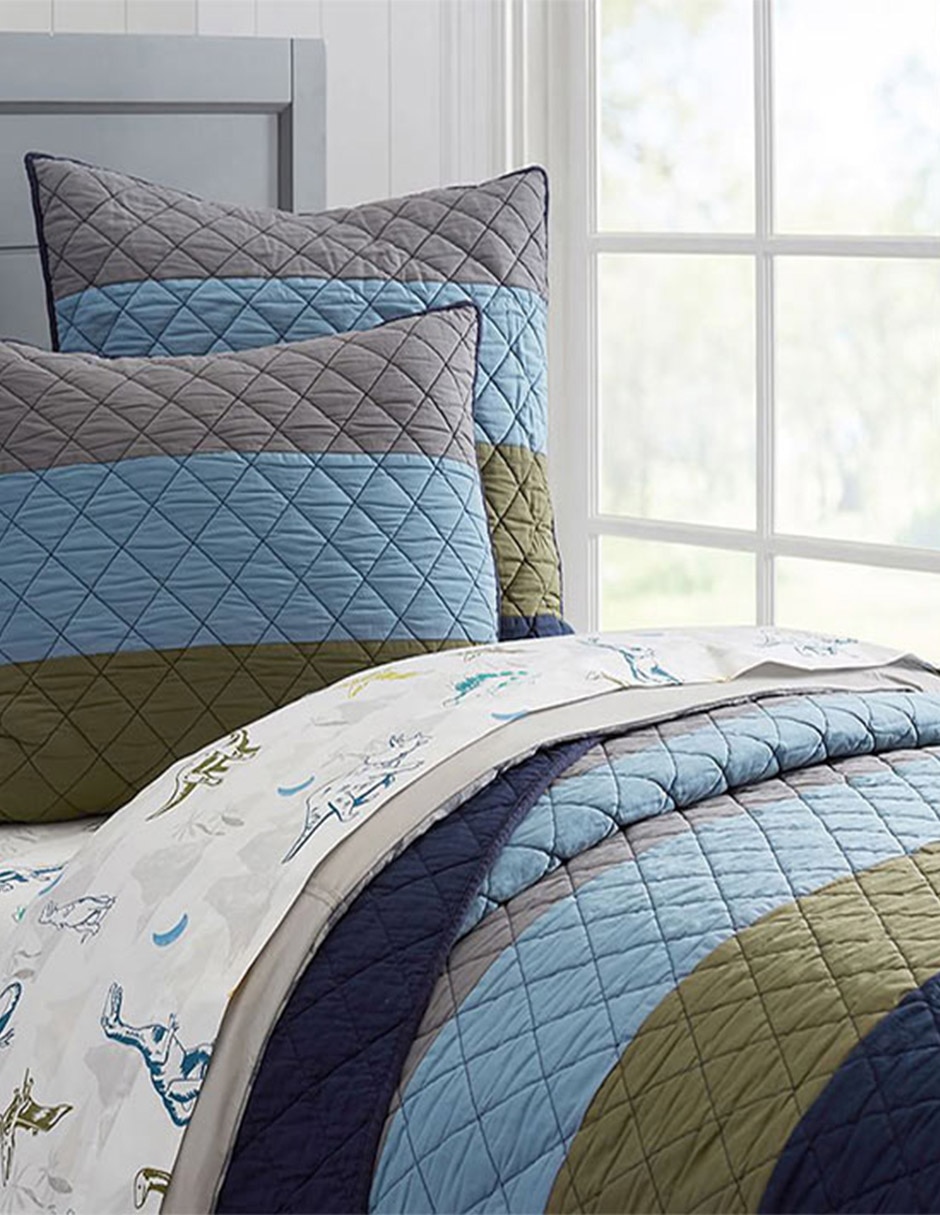 Funda para almohada Blocked Stripe 1