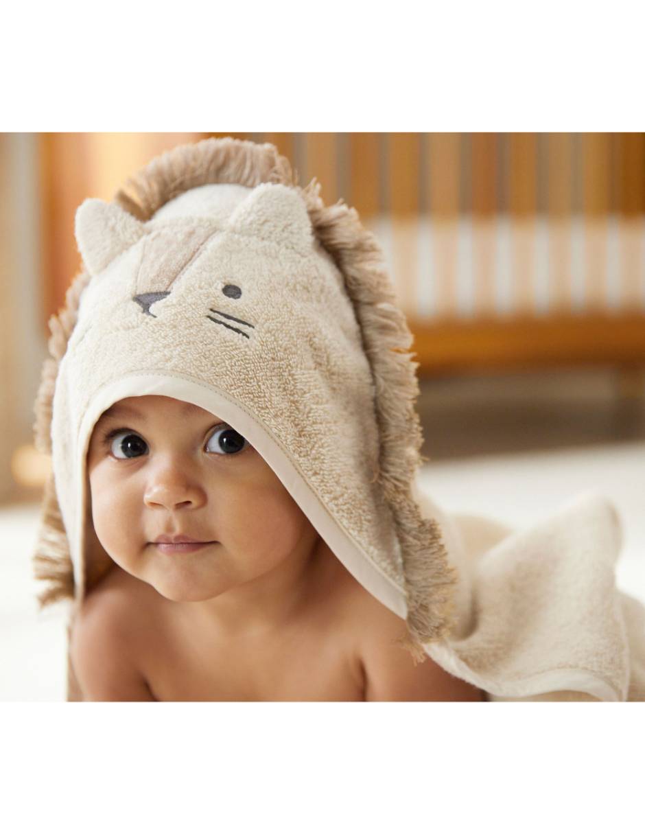 Toalla Super Soft Lion Baby de algodón infantil 2