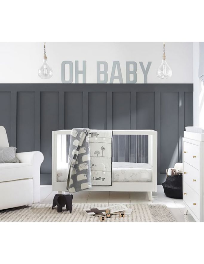 Cuna convertible a cama infantil Sloan 3